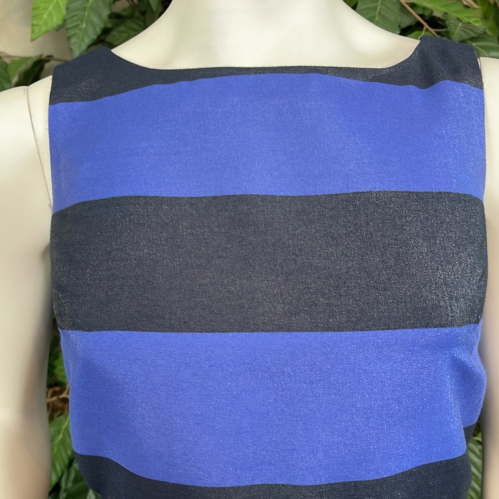 BANANA REPUBLIC STRIPED PEPLUM TOP - Picture 8 of 11